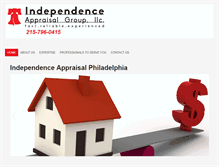 Tablet Screenshot of independenceappraisal.com